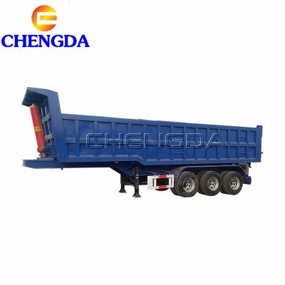 3 Axle Rear Tipper Dump Semi Trailer