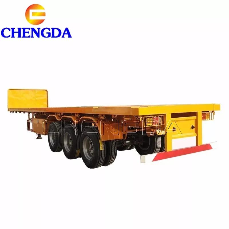 3 Axle Flatbed Transporter Trailer