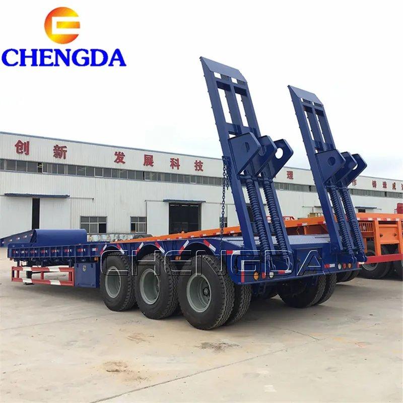 Removable Gooseneck Lowbed Trailer
