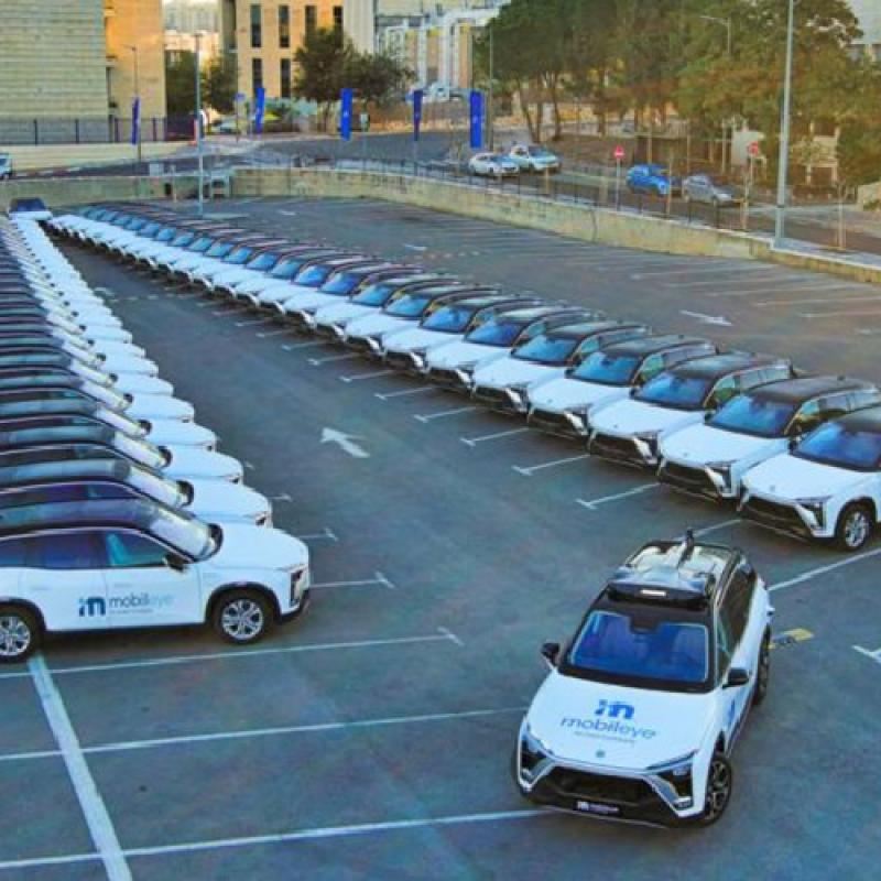 Mobileye conducts autonomous driving tests based on NIO ES8