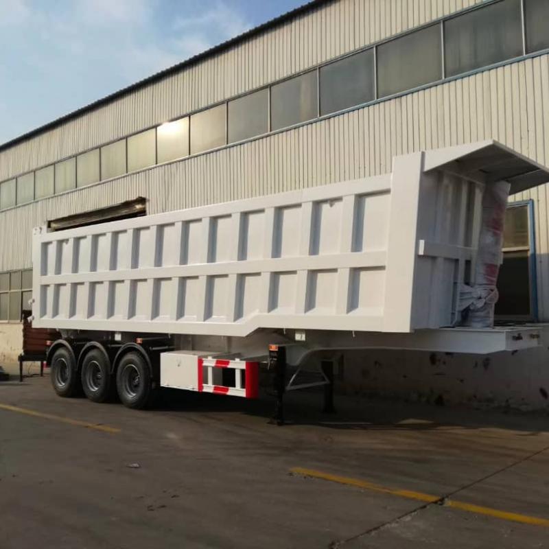 3 Axles Side Tipper Semi Trailer