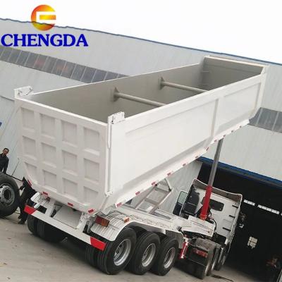 3 Axle End Dump Semi Trailer