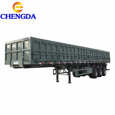 3 Axle Side Dump Tipper Semi Trailer