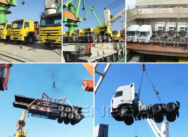 Tri Axle Flat Deck Trailer Shipping Modes