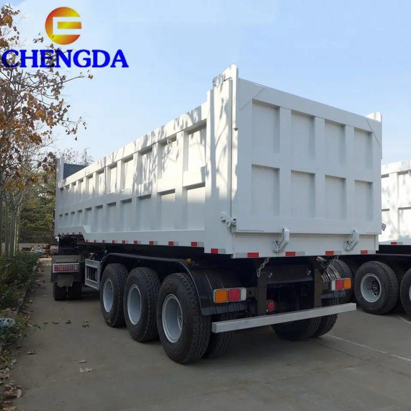 3 Axle Semi End Dump Trailer
