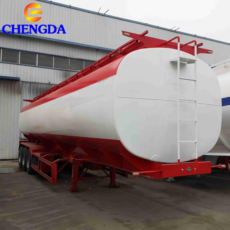 The tanker fuel trailer
