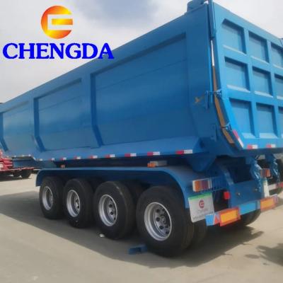 4 Axle End Dump Trailer