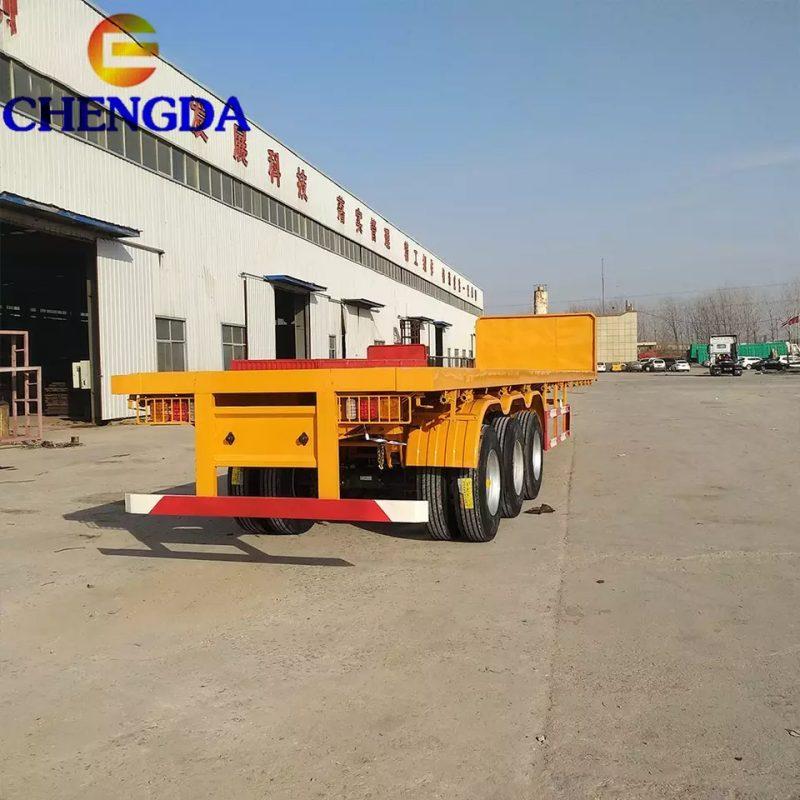 3 Axle 53ft Flatbed Trailer