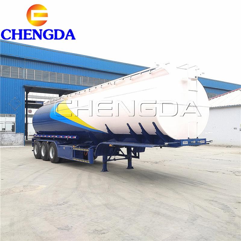42000 Liters 3 Axle Fuel Tanker Semi Trailer Prices