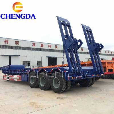 Removable Gooseneck Lowbed Trailer