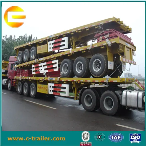 lowbed trailer shipment