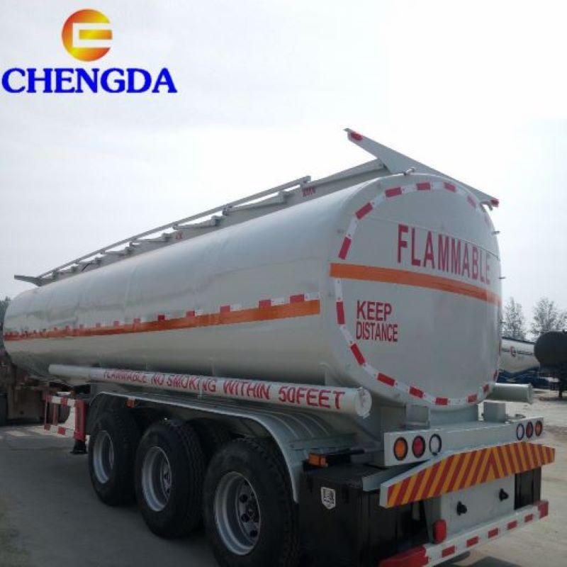 36000 Litres Oil Fuel Tanker Semi Trailer