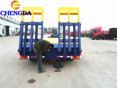 3Axles Lowboy Semi Trailer