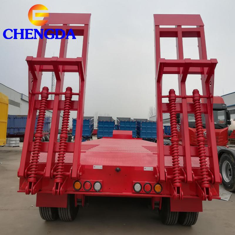 5 Axles 100 Tons Lowboy Trailers 