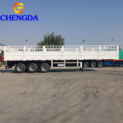 Transporte de la cerca de la estaca Semirremolque
