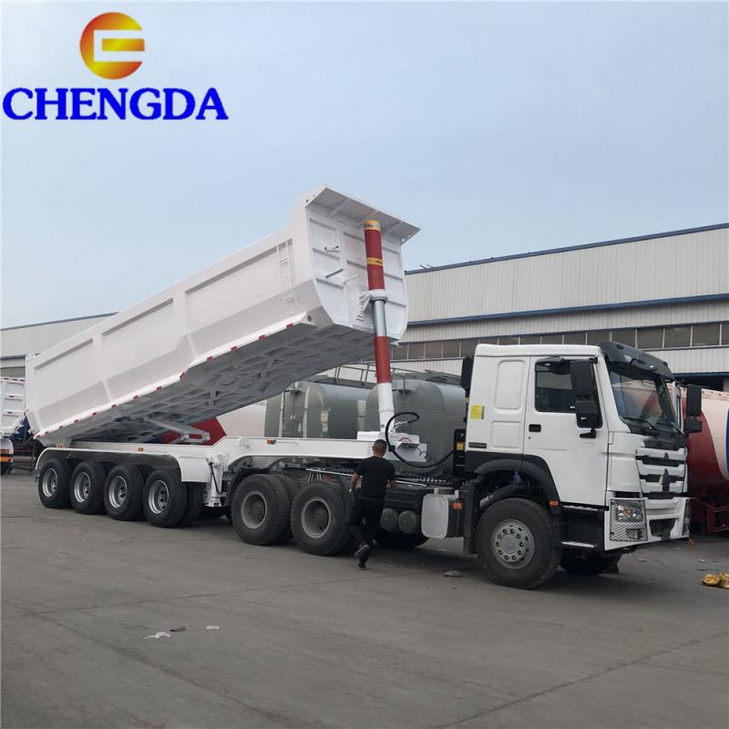 hydraulic dump trailer