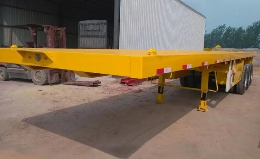 20-футовый бортовой прицеп-контейнеровоз