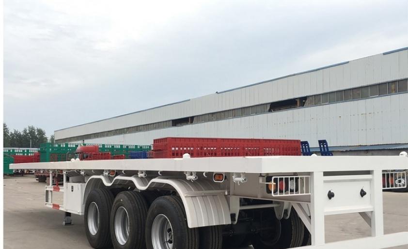 Remorque de camion à châssis de conteneur