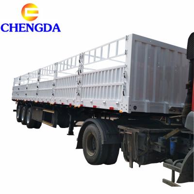 3 Ejes 40tons Doble Valla Semirremolque