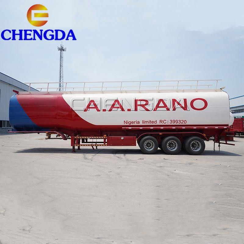 3 Axles 45000 Liter Fuel Tanker Trailers