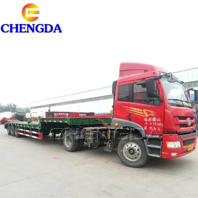 Tractor truck and the trailer