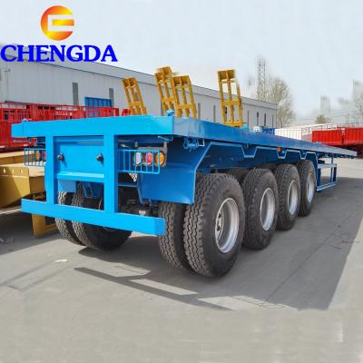 4 axle Flatbed Trailer