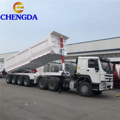 hydraulic dump trailer