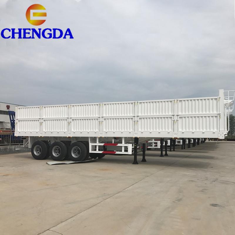 3 Axles Double Curtain Side Wall Trailer