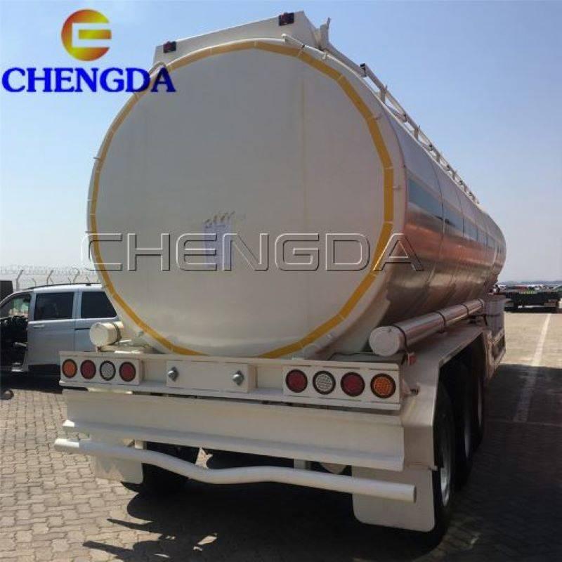 3Axels Crude Oil Fuel Tanker Trailer For Sale