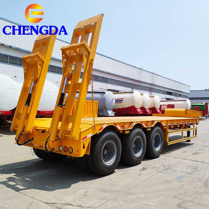4 axle lowboy